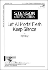 Let All Mortal Flesh Keep Silence TTBB choral sheet music cover